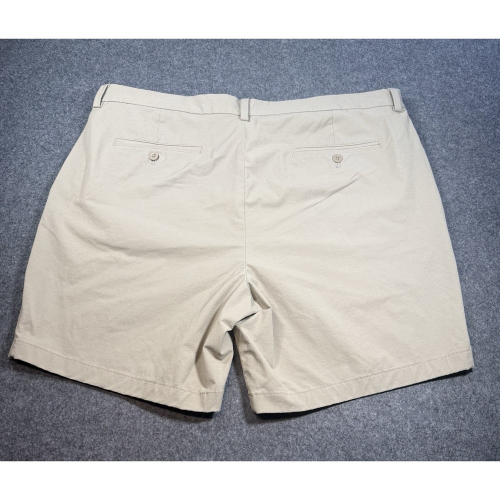 Vineyard Vines Men's On-The-Go Performance Chino Shorts in Beige Size 38 - Picture 8 of 8